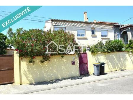 carcassonne  maison 190m² 4 chambres  jardin  garage