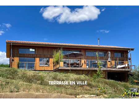 albi- viilla structure bois 150 m2- dépendance chalet 44m2--