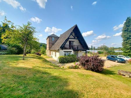 maison et jardin avec vue sur la seine