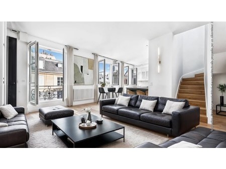 paris 9th district – a renovated duplex apartment  paris  pa 75009 residence/apartment for