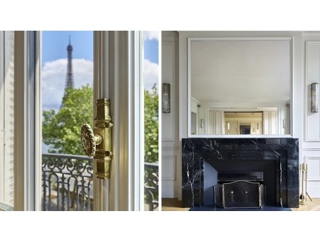 paris 16th district – a superb 3-bed apartment with a view on eiffel tower  paris  pa 7501