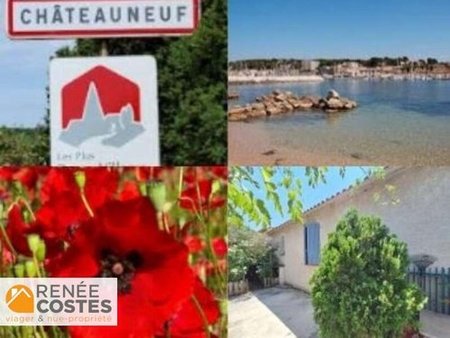 viager occupé - f72-h68 ans - chateauneuf les martigues (13220)