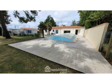 maison - 123.75m² - longeville-sur-mer