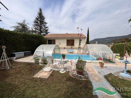 la tour sur orb  a vendre villa de 116 m2 avec terrain et pi