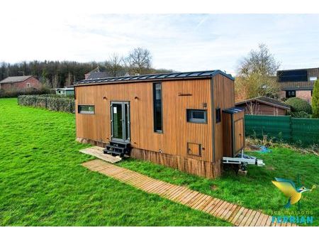 magnifique tiny house comme neuve à vendre