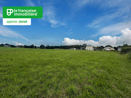 vente terrain à retiers (35240) : à vendre / 1624m² retiers