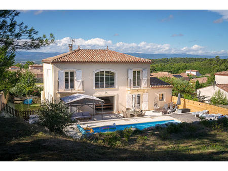 carcassonne montlegun superbe villa t6 211m² (175 m2 hab.) avec piscine  garage  et jardin