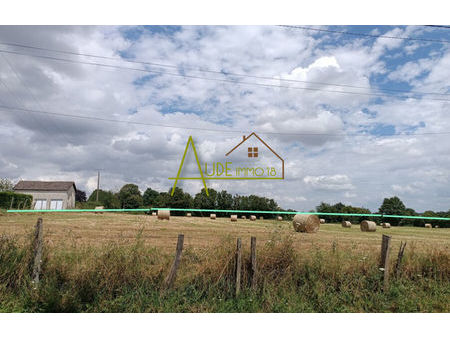 vente terrain 15514 m² ourouer-les-bourdelins (18350)