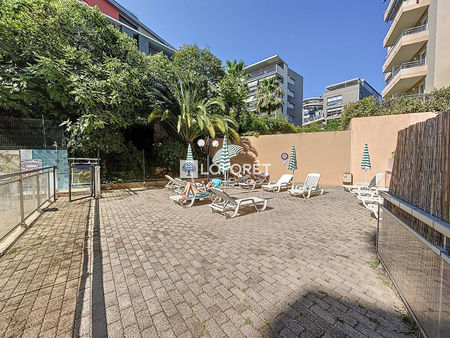 'la plage': roquebrune cap martin studio avec terrasse dans résidence avec piscine