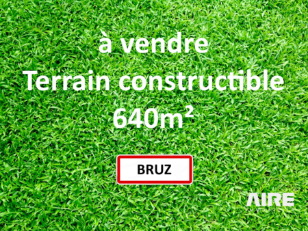 vente terrain à bruz (35170) : à vendre / 70m² bruz