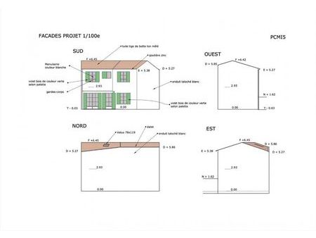 maison 2 pièces 40 m²