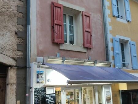 a vendre ou a louer immeuble habitation et local commercial en zone piétone dans ville the