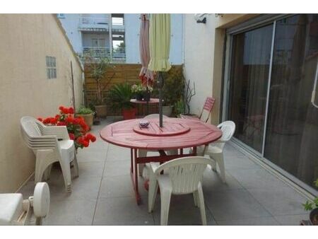 appartement narbonne - 3 chambres - terrasse - parking