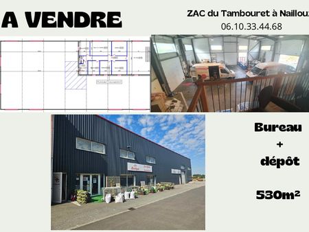 bureau + dépôt 530m²