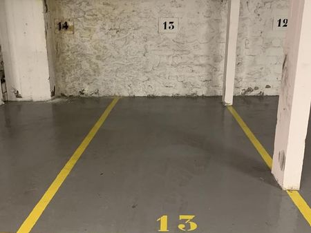 parking à vendre - 10 90 m2 - paris - 75017 - ile-de-france