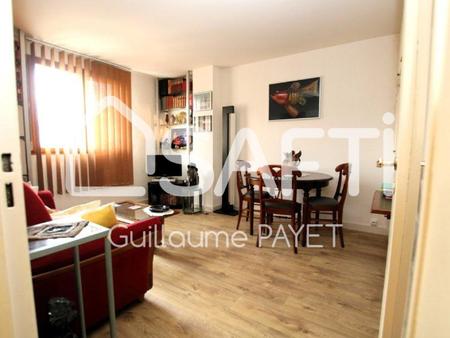 appartement f2 43 m² dans petite residence refaite et securisee !!!!