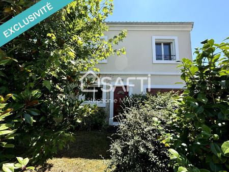 maison de ville avec jardin au calme proche des transports