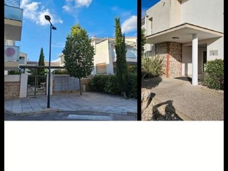 à louer appartement t1 + parking dans résidence 2018 au centre de caissargues