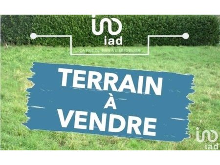 vente terrain de 579 m² à bois