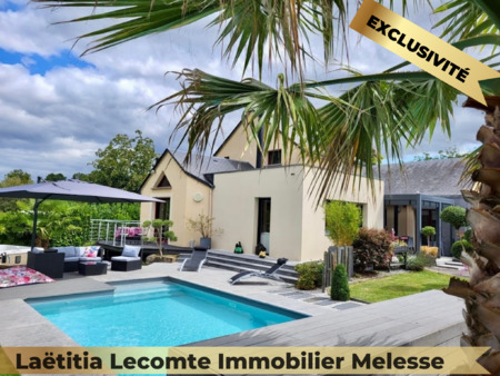 vente maison piscine à melesse (35520) : à vendre piscine / 195m² melesse