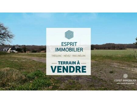 terrain 661 m² pont aven