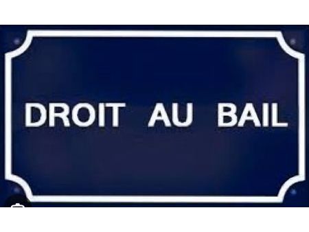 droit au bail local 280m2 centre ville de saint denis