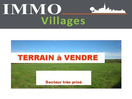 terrain 660m2 centre village