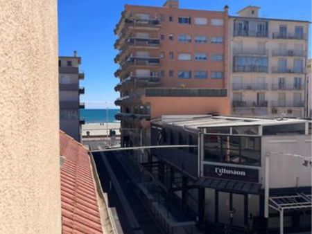 appartement à louer à l’année t2 canet plage