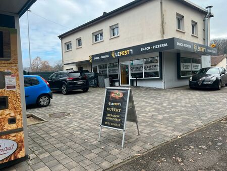 fonds de commerce  pizzeria  kebab 70m²