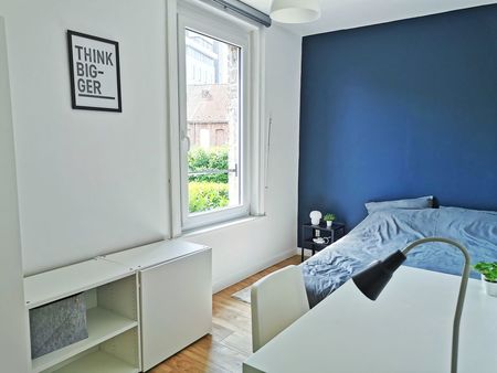 maison meublée 98 m² avec 4 chambres – étudiants – bétune