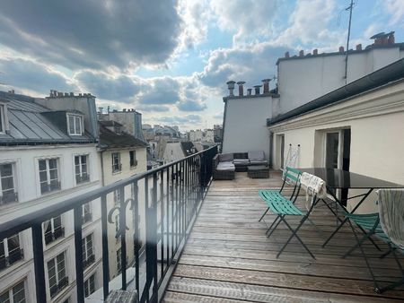 appartement mansardé avec terrasse