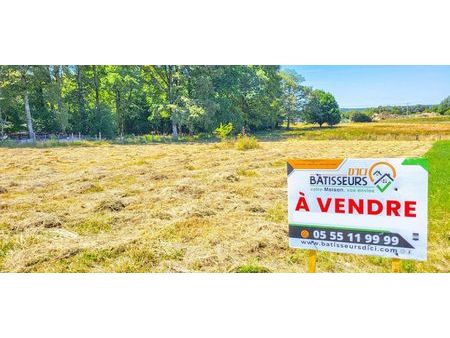 terrain 1 825 m² saint junien