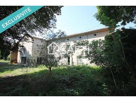 ancienne ferme - 5 chambres - 2 hangars ouverts attenants - garage-atelier