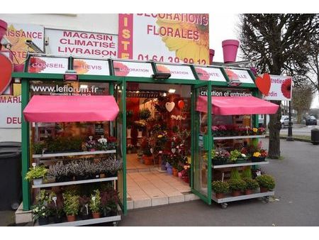 vente fonds de commerce de fleuriste