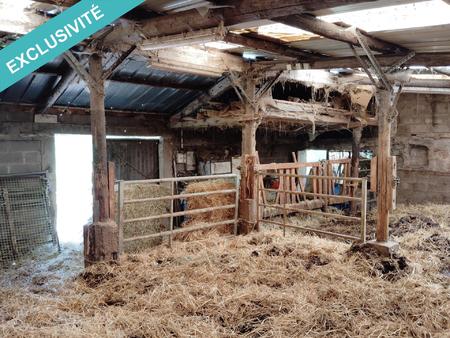 bâtiment agricole sur un terrain d'un hectare à proximité de metz (fleury / 57)