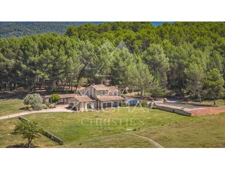 stone house with views and swimming pool  roussillon  pr 84220 villa/townhouse for sale