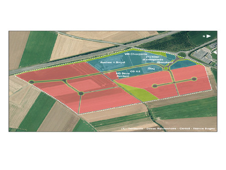 achat de terrain de 340 000 m² à saint-georges - 62770