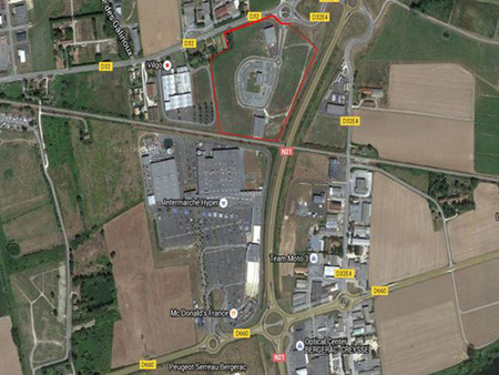 achat de terrain de 18 000 m² à creysse - 24100