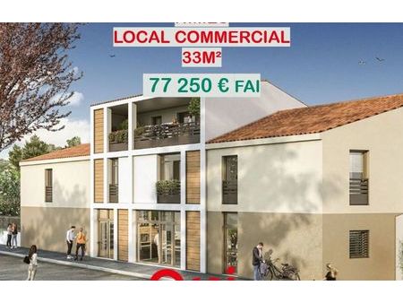 vente commerce 33 m² nîmes (30000)