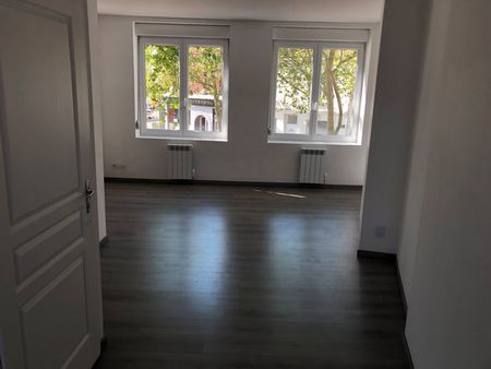 duplex indépendant  pièce de vie traversante et lumineuse  1chambre