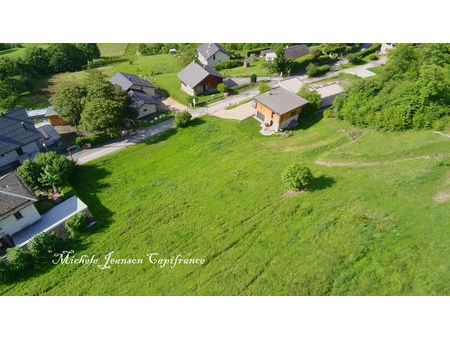 a vendre terrain constructible 1160 m² à aiton | capifrance