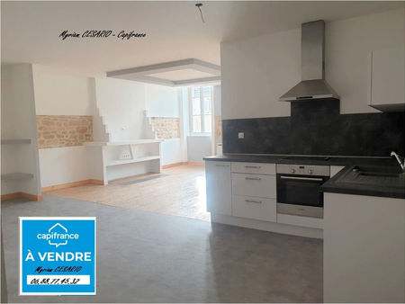 a vendre appartement rénové 76 m² à saint amour | capifrance