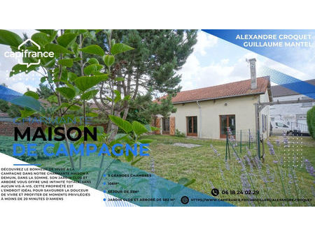 a vendre maison de village 106 m² à demuin | capifrance