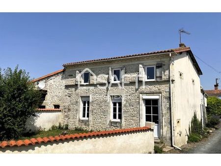 vente maison 3 pièces 110 m² torxé (17380)