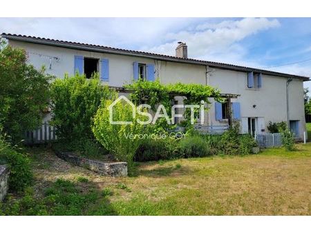 vente maison 10 pièces 215 m² saint-séverin (16390)