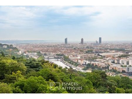 appartement en dernier étage avec vue d'exception