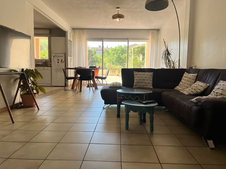 appartement 95 m2 t4 avec ext de 127 m2 a louer a manosque avec garage et cave