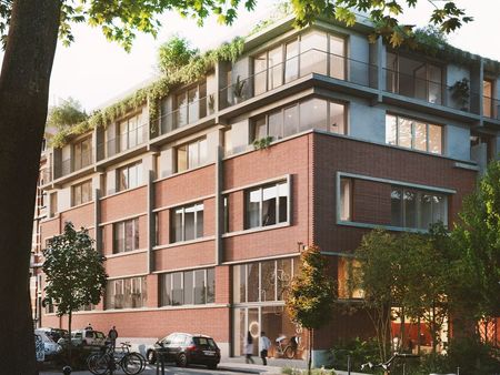 quartier eisenhower à schaerbeek- etonnant projet de 21 appartements  terrasses et jardin 