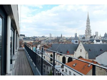 des terrasses et de l'air conditionné au coeur de bruxelles.