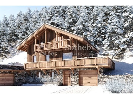 chalet de luxe à vendre à meribel les allues